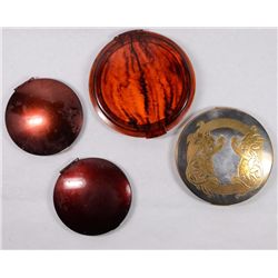 Lot of Four Vintage Compacts