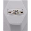 Image 2 : 2- 10kt YELLOW GOLD LADIES RINGS witH CZ's
