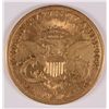Image 2 : 1889-S $20.00 LIBERTY HEAD GOLD, XF/AU