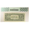 Image 2 : 1988-A $1  FEDERAL RESERVE NOTE MINT ERROR (INSUFFICIENT INC) PCGS 64 PPQ