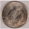 Image 2 : 1921 PEACE DOLLAR AU 58