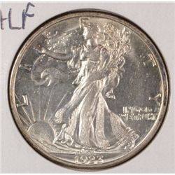 1923-S WALKING LIBERTY HALF DOLLAR AU 58 NICE