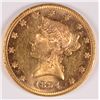 Image 1 : 1894 $10.00 LIBERTY GOLD, MS-63  LOOKS PL