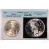 Image 1 : 1922 PEACE SILVER DOLLAR, INS MS-65 GEM WHITE!