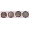 Image 1 : Seated Half Dimes( 48O, 53, 53O, 54) AVG Cerc