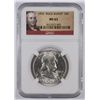Image 1 : 1955 Franklin Half Dollar (Bugs Bunny) NGC MS63