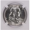 Image 2 : 1956 Franklin Half Dollar NGC MS63