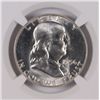 Image 2 : 1956 Franklin Half Dollar NGC MS63 FBL