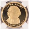 Image 2 : 2007-S SECOND PRESIDENT JOHN ADAM  DOLLAR, NGC PROOF-70 ULTRA CAMEO