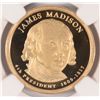 Image 2 : 2007-S FOURTH PRESIDENT JAMES MADISON DOLLAR, NGC PROOF-70 ULTRA CAMEO