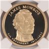 Image 2 : 2008-S FIFTH PRESIDENT JAMES MONROE DOLLAR, NGC PROOF-70 ULTRA CAMEO