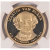 Image 2 : 2008-S EIGHTH PRESIDENT MARTIN VAN BUREN DOLLAR, NGC PROOF-70 ULTRA CAMEO