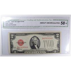 1928f $2 US Note CGA-58*