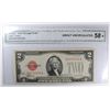 Image 1 : 1928f $2 US Note CGA-58*