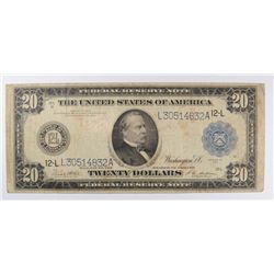 1914 $20 Federal Reserve Note