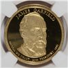 Image 2 : 2011-S TWENTIETH PRESIDENT  JAMES GARFIELD DOLLAR, NGC PROOF-70 ULTRA CAMEO