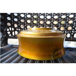 THAILAND-MANGO-WOOD VASE-HAND MADE-SMALL