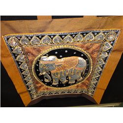 THAILAND-KALAGA- WALL TAPESTRY-ELEPHANT