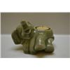 Image 1 : THAILAND-CELEDON ELEPHANT W/ T-LIGHT HOLDER