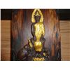 Image 2 : MANGO WOOD CARVED-WALL STATUE