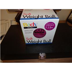 SOFT WEIGHT BALL 2.2 LBS- 4.5" DIAMETER