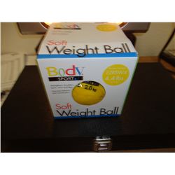 SOFT WEIGHT BALL 4.4 LBS -4.5" DIAMETER