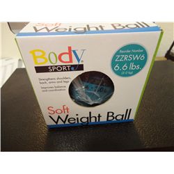 SOFT WEIGHT BALL 6.6 LBS -4.5" DIAMETER