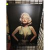 Image 1 : Marilyn Monroe portrait, 26"x38"