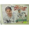 Image 1 : Bob Feller signed print