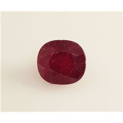 Loose Gemstone Faceted Ruby Corrundum