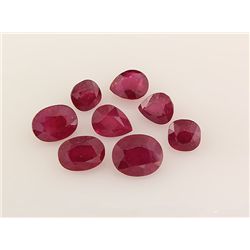 Mix Loose Gemstone Faceted Ruby Corrundum