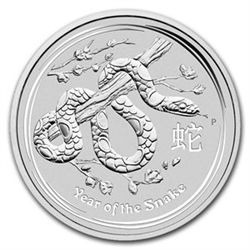 Australian Lunar Silver 1 oz Silver Series II 2013 Snak