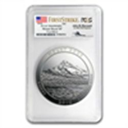 2010 5 oz Silver ATB Mount Hood MS-69 DMPL FS PCGS John