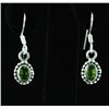 Image 2 : 1.10CT Peridot Antique Design .925 HookEarring 2.03g