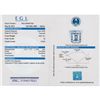 Image 2 : EGL Certified Diamond Emerald 0.51ctw H,VVS2