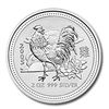 Australian Lunar Silver 2 oz Silver 2005 Rooster
