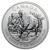 2013 1 oz Silver Canadian Wildlife Series - Wood Bison