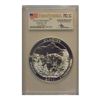 Image 1 : 2011 5 oz Silver ATB Glacier MS-69 DMPL First Strike PC