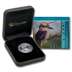 2012 1 oz Silver Australian Kookaburra