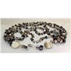 Image 2 : 696.00CTW MULTI-COLOR 6 ROW MOTHER OF PEARL NECKLACE