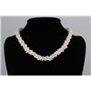Image 1 : 320.4CTW 16" WHITE RICE PEARL NECKLACE METAL LOCK PHILI