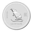 Image 1 : 2008 2 oz Silver Lunar Year of the Mouse (Series I)