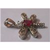 Image 2 : 2.46g Pendant of Ruby Sterling Silver