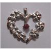 Image 1 : 3.69g Pendant Ruby Sterling Silver