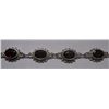 Image 2 : 11.040g Bracelet of Garnet Sterling Silver