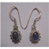 Image 1 : 2.410g Earring of Tanzanite Sterling Silver
