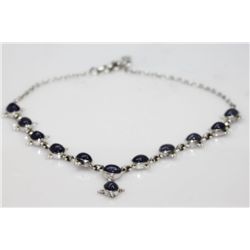 Tanzanite 20.15g Necklace Sterling Silver