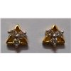 Image 1 : 2.38g Earring of Diamond 0.42 Ctw in 18kt Yellow Gold