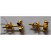 Image 2 : 2.38g Earring of Diamond 0.42 Ctw in 18kt Yellow Gold