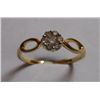 Image 1 : Ring of Diamond 0.24 Ctw in 1.59g 14kt Yellow Gold